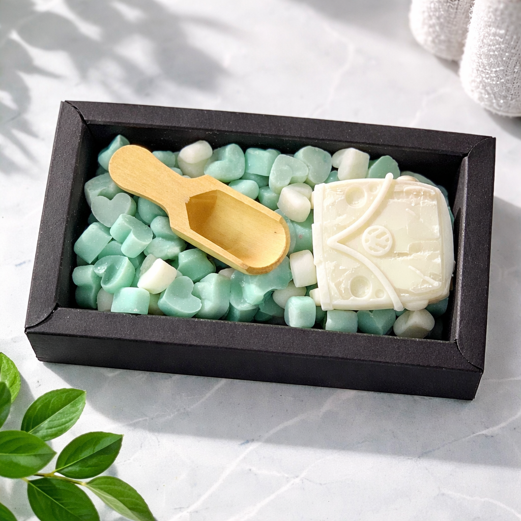 Wax Melt scoopie box with scoop