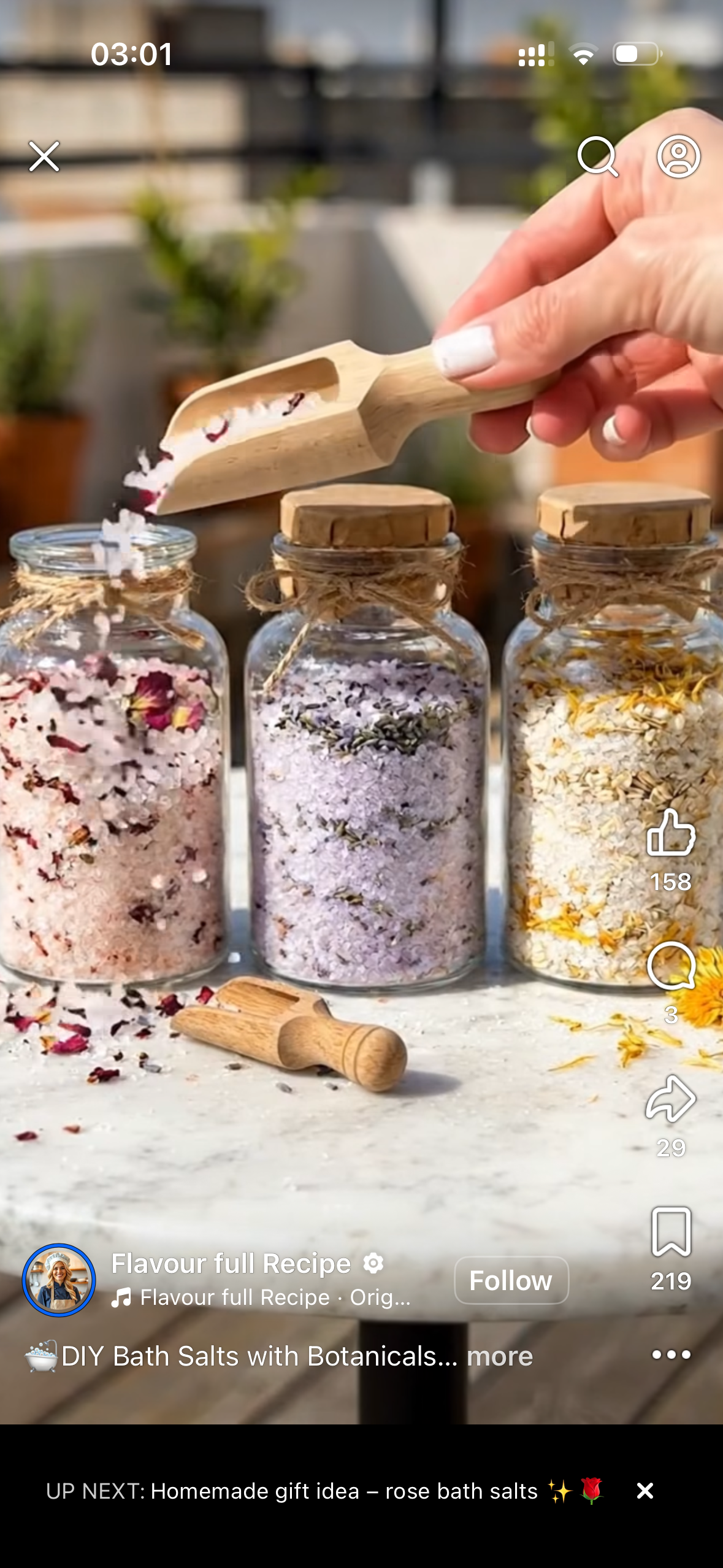Botanical Bath salts