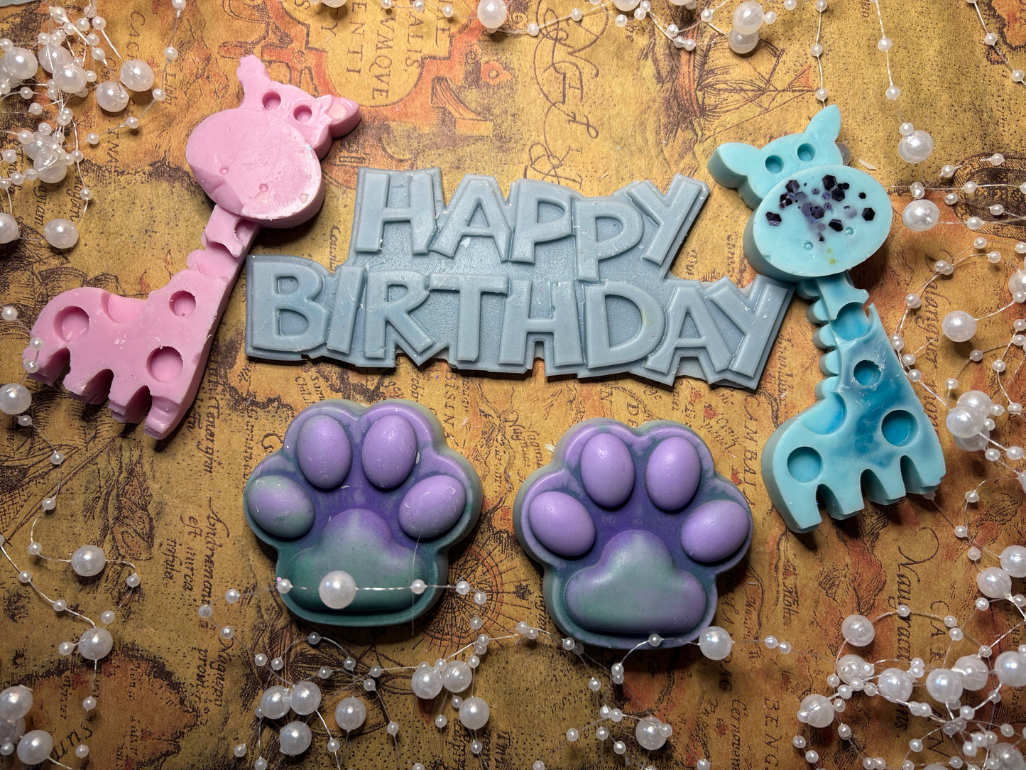 Birthday wax melt gift box