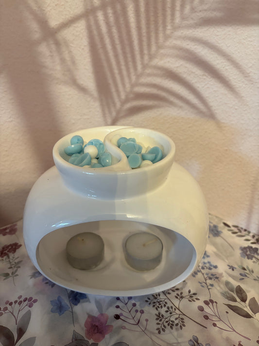 Rome Wax Burner White