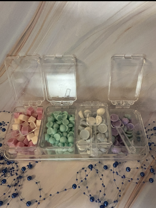Wax Melt Scoopie Selection Tray. Choose upto 4 Fragrances.