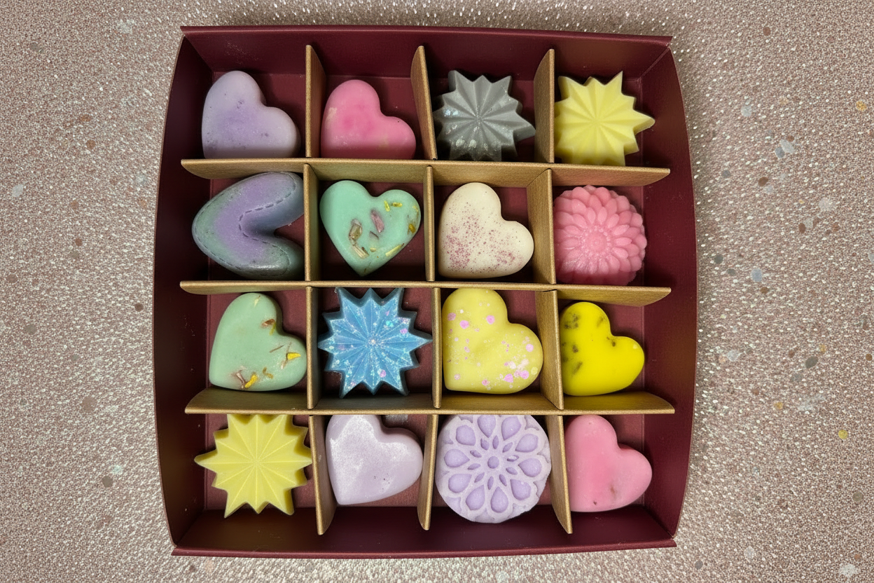 Winter wax melt gift box.