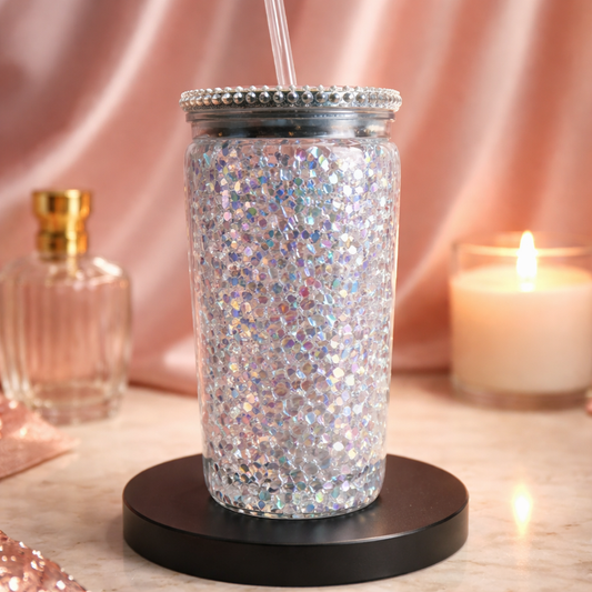 Double Bubble Glitter tumblers