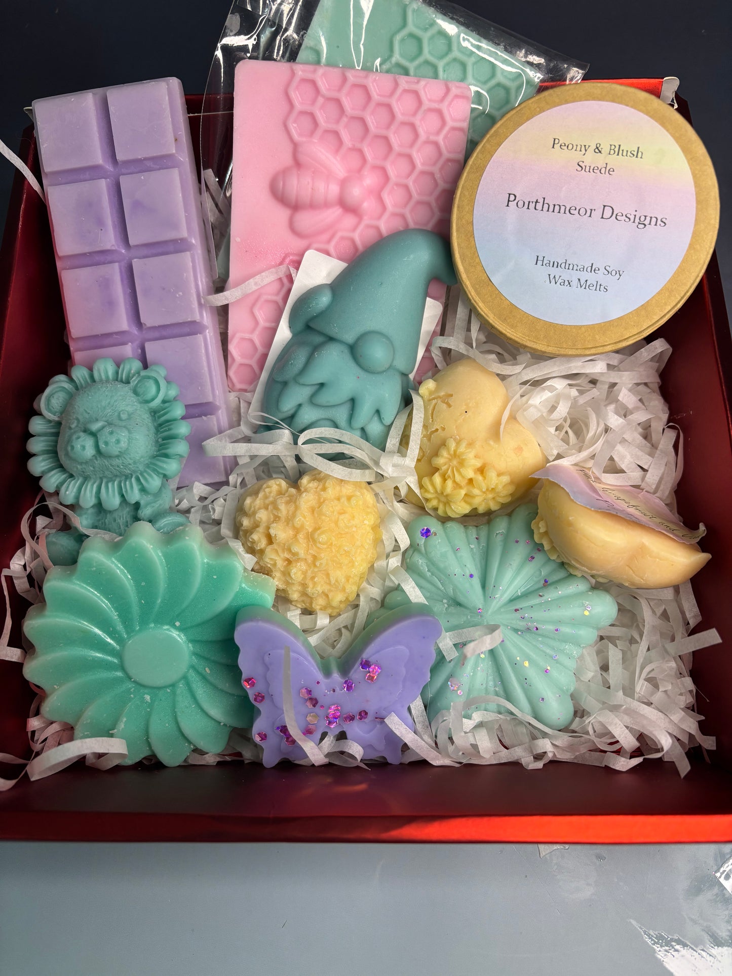 Xmas Market custom  design wax melt box.