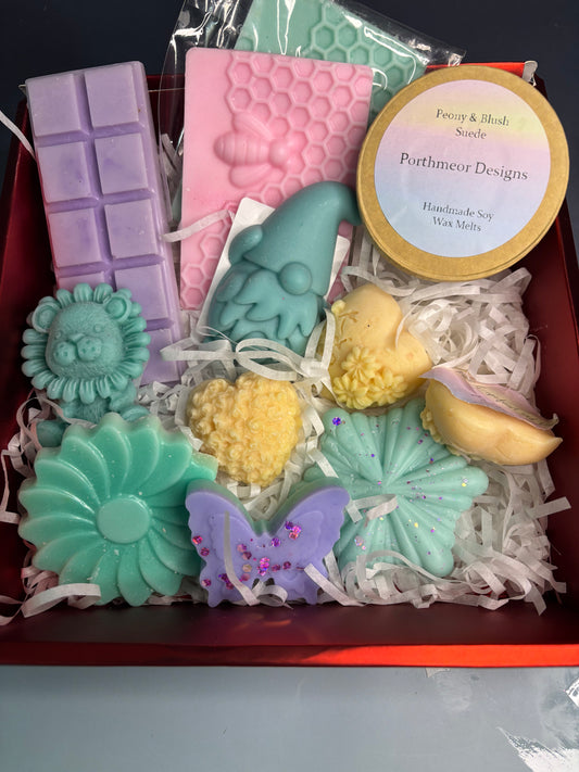 Xmas Market custom  design wax melt box.