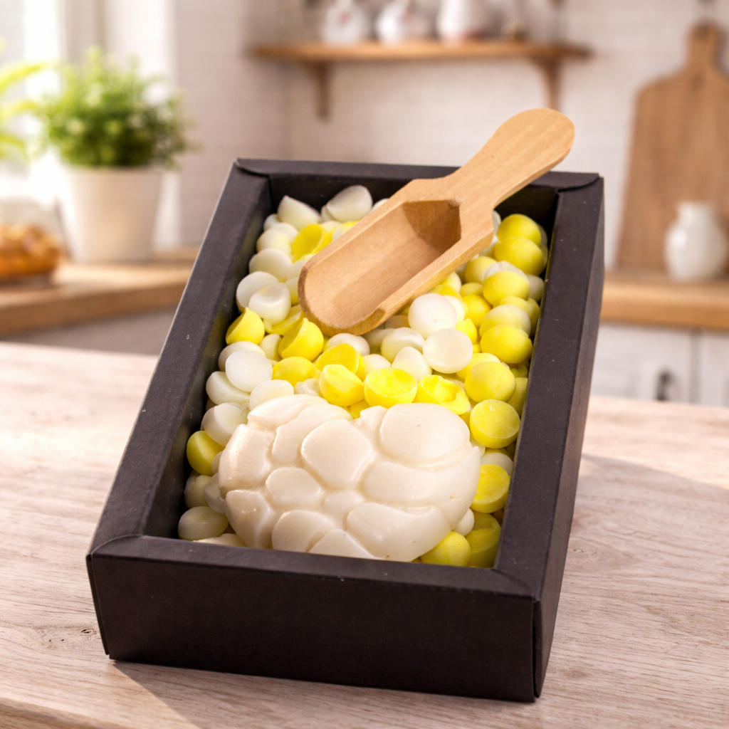 Wax Melt scoopie box with scoop