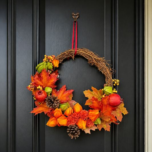 Autumn Door wreath