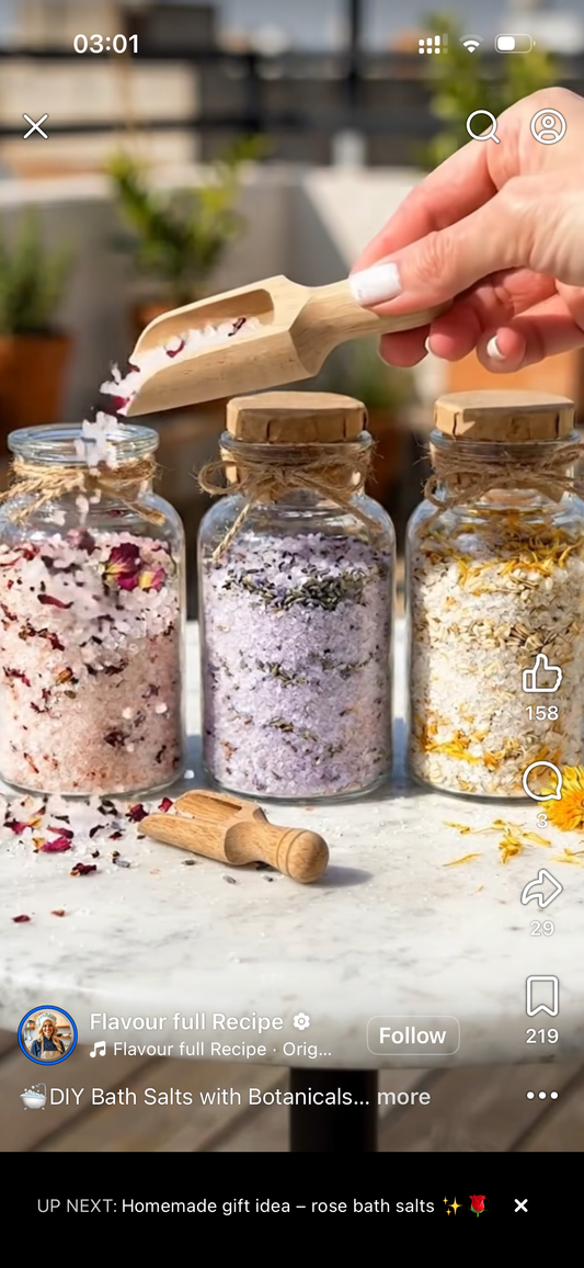 Botanical Bath salts