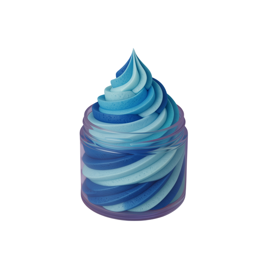 Whipped soap