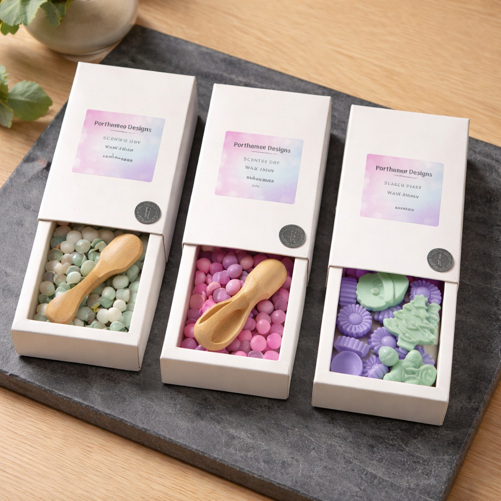 Wax Melt scoopie box with scoop