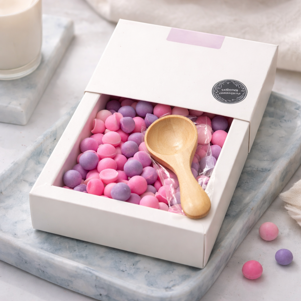Wax Melt scoopie box with scoop