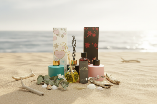 Coastal Reed Diffuser Scene