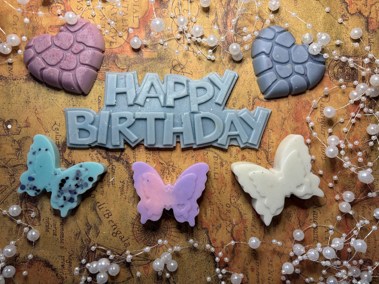Birthday wax melt  gift box