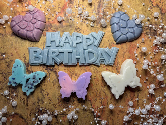 Birthday wax melt  gift box