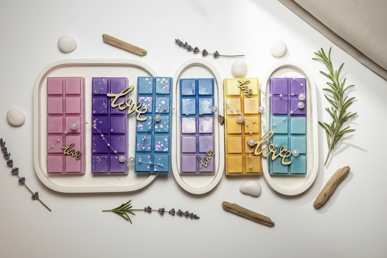 Improved wax melt product photo