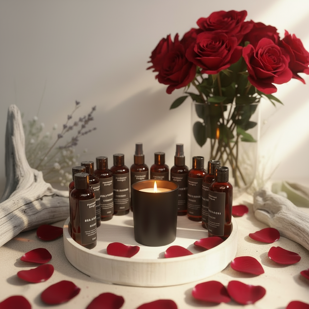 Porthmeor Designs - Matte Black Candle Collection