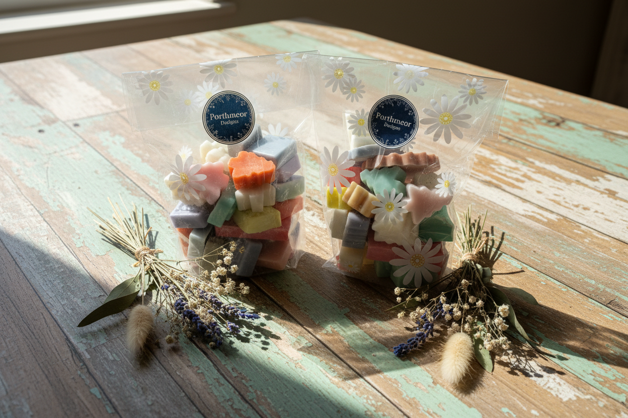 Waxidents with Distressed Table and Sunlight