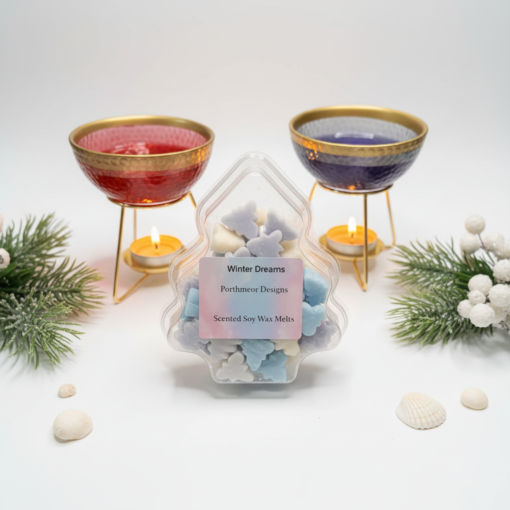 Xmas Tree Wax Melt Scoopies - Professional Photo